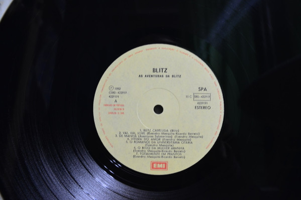 Blitz - As Aventuras Da Blitz | EMI (11C 080 422919) - 4 Blitz - As Aventuras Da Blitz | EMI (11C 080 422919) - 4