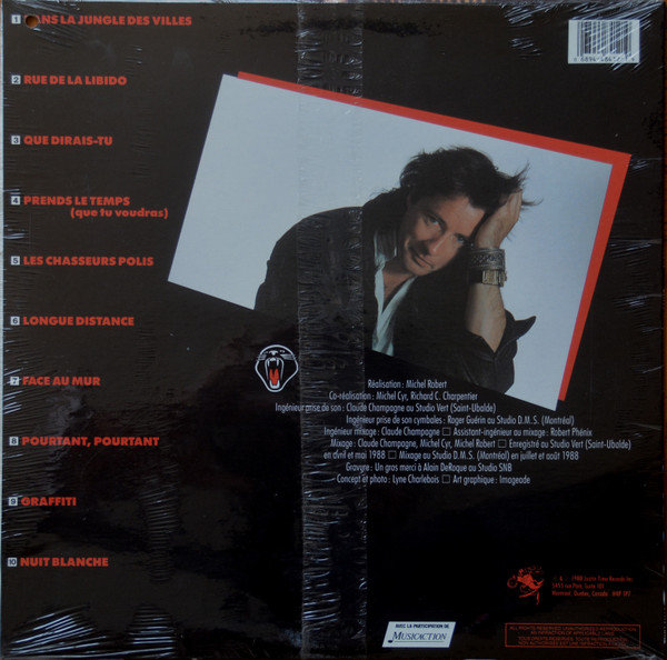 Michel Robert - Dans La Jungle Des Villes | Justin Time (JTR-8412-1) - 2 Michel Robert - Dans La Jungle Des Villes | Justin Time (JTR-8412-1) - 2