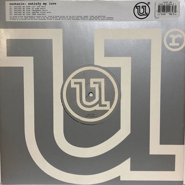 Exoterix - Satisfy My Love | Union City Recordings (UCRT 26)