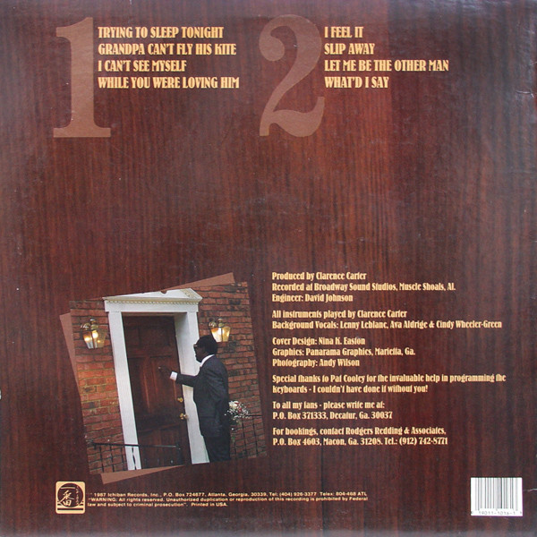 Clarence Carter - Hooked On Love | Ichiban Records (ICH-1016) - 2