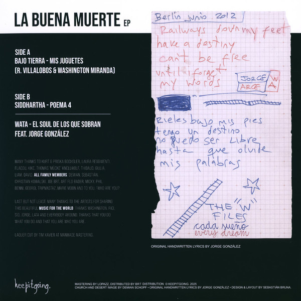 Various - La Buena Muerte EP | keepitgoing. (KEEPIT002) - 2