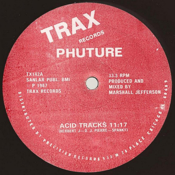 Phuture - Acid Tracks | Trax Records (TX142)