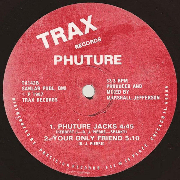 Phuture - Acid Tracks | Trax Records (TX142) - 2