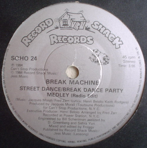 Break Machine - Are You Ready | Record Shack Records (SOHO 24) - 4