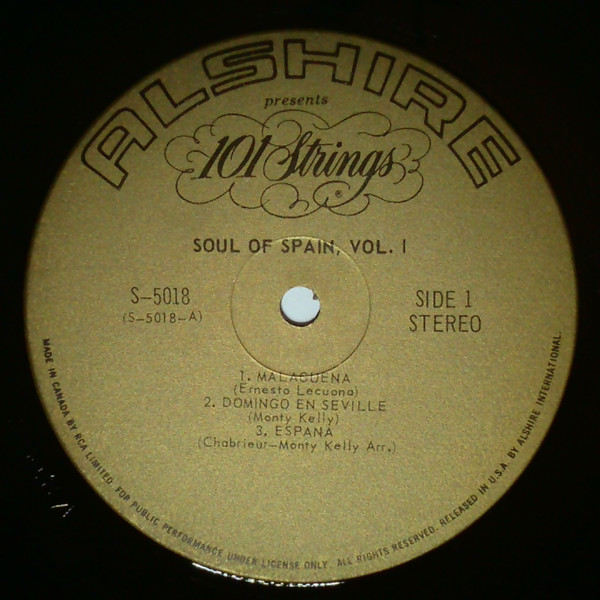 101 Strings - The Soul Of Spain | Alshire (S-5018)