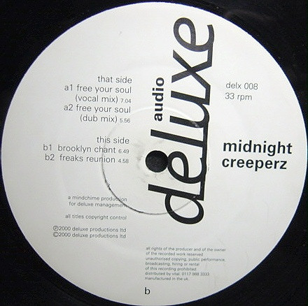 Midnight Creeperz - The Midnight Creeperz EP | Audio Deluxe (delx 008)