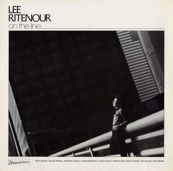 Lee Ritenour - On The Line | Elektra Musician (96-0310-1) - main