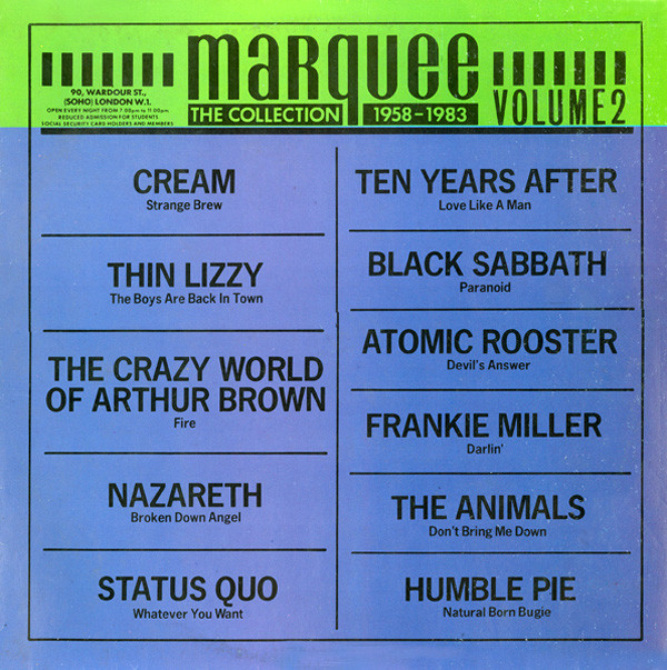Various - Marquee - The Collection 1958-1983, Volume 2 | Victoria (VLP-80)