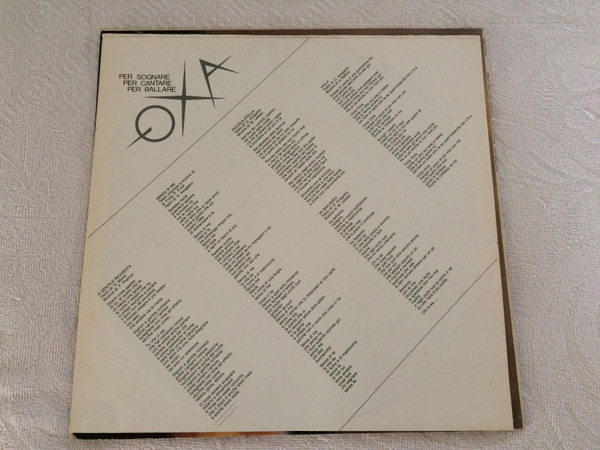 Anna Oxa - Per Sognare Per Cantare Per Ballare | CBS (CBS 25428) - 4 Anna Oxa - Per Sognare Per Cantare Per Ballare | CBS (CBS 25428) - 4