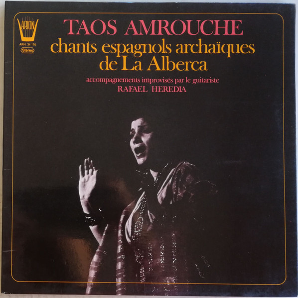 Taos Amrouche - Chants Espagnols Archaïques De La Alberca | Arion (ARN 34 170)