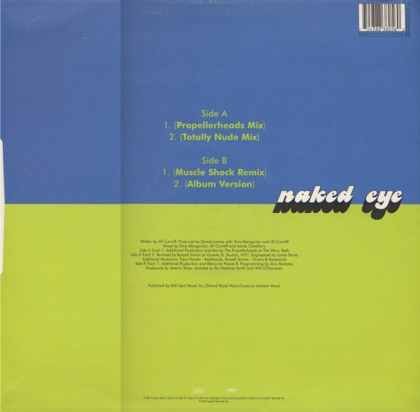 Luscious Jackson - Naked Eye | Capitol Records (12CL 786) - 2 Luscious Jackson - Naked Eye | Capitol Records (12CL 786) - 2
