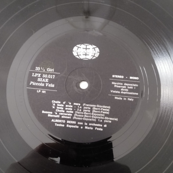 Alberto Berri - Alberto Berri | Universal (LPX 50.017) - 3 Alberto Berri - Alberto Berri | Universal (LPX 50.017) - 3