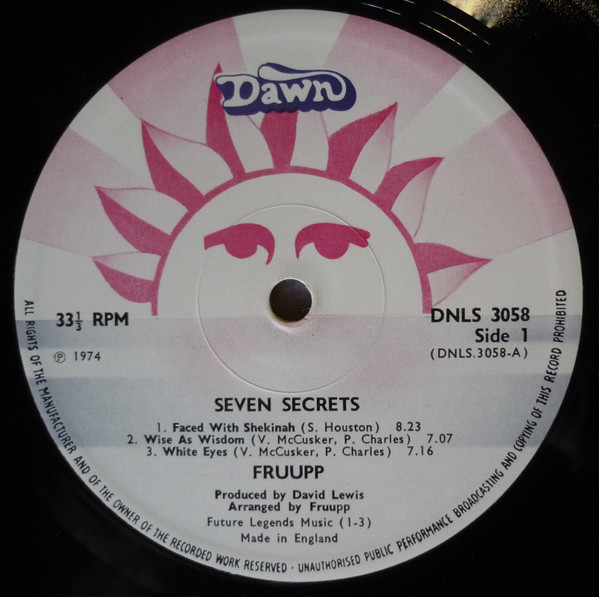 Fruupp - Seven Secrets | Dawn (DNLS 3058) - 3