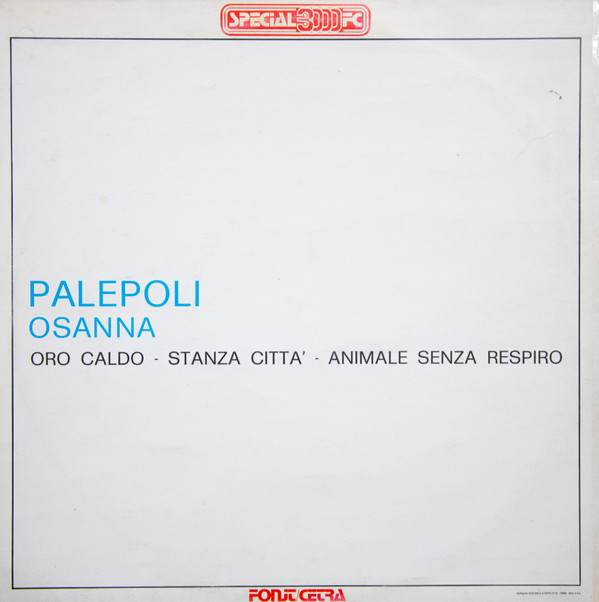 Osanna - Palepoli | Fonit Cetra (SFC 201) - 2