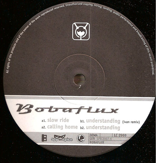 Bobaflux - Bobaflux | Spy vs. Spice (SPICE007-6) - 2