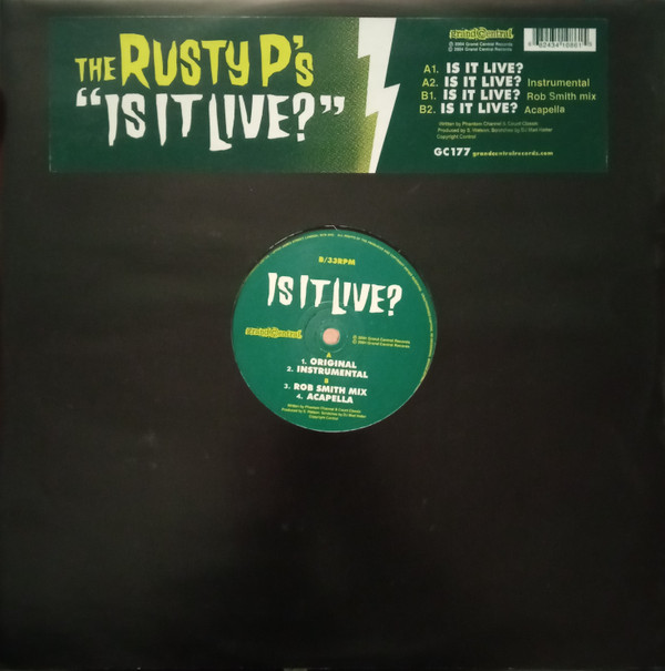 Rusty P's - Is It Live? | Grand Central Records (GC 177) - main