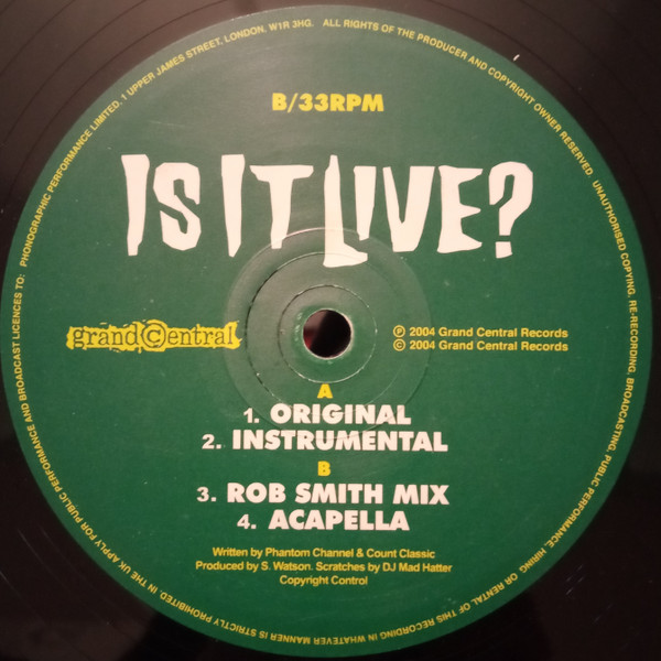 Rusty P's - Is It Live? | Grand Central Records (GC 177) - 2