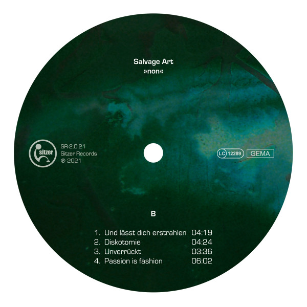 Salvage Art - »non« | Sitzer Records (SR-2.0.21) - 4