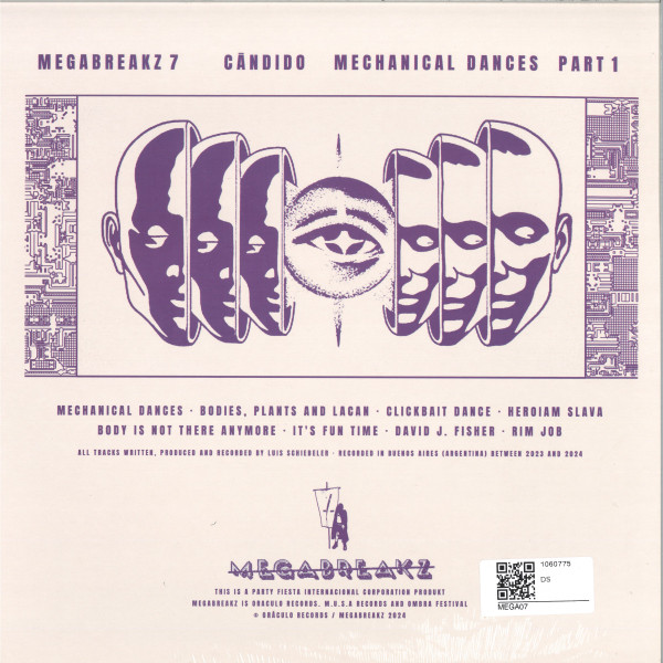 Cándido - Mechanical Dances Part 1 | Oráculo Records (MEGA-07) - 2 Cándido - Mechanical Dances Part 1 | Oráculo Records (MEGA-07) - 2
