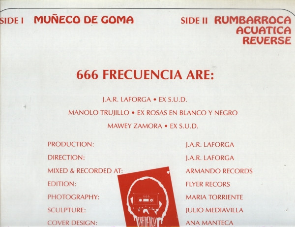 666 Frecuencia - Muñeco De Goma | Flyer Records (MSF-92004) - 5 666 Frecuencia - Muñeco De Goma | Flyer Records (MSF-92004) - 5