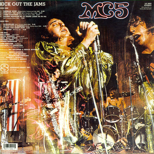 MC5 - Kick Out The Jams | Sundazed (LP 5092) - 2