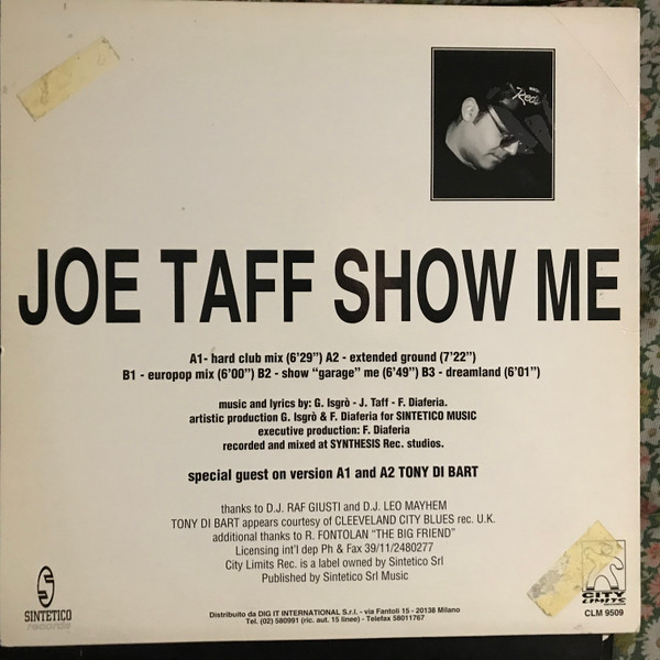 Joe Taffi - Show Me | City Limits Records (CLM 9509) - main