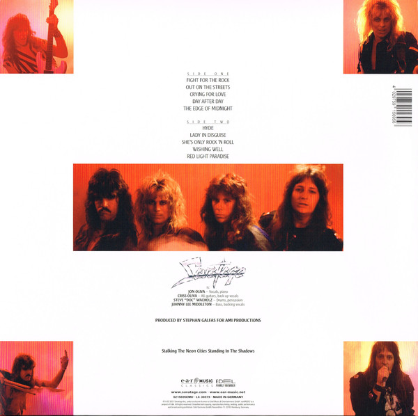 Savatage - Fight For The Rock | Ear Music Classics (0215695EMU) - 3