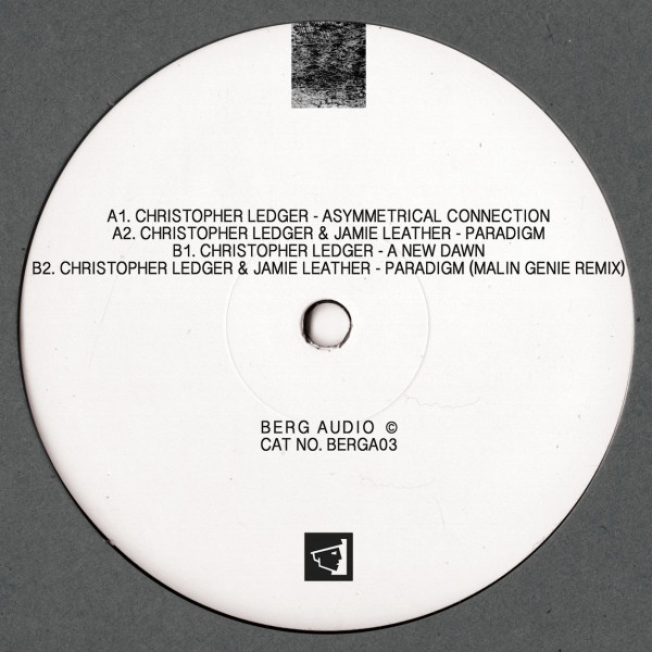 Christopher Ledger , Jamie Leather , Malin Genie - Asymmetrical Connection  | Berg Audio (BERGA03) - 2