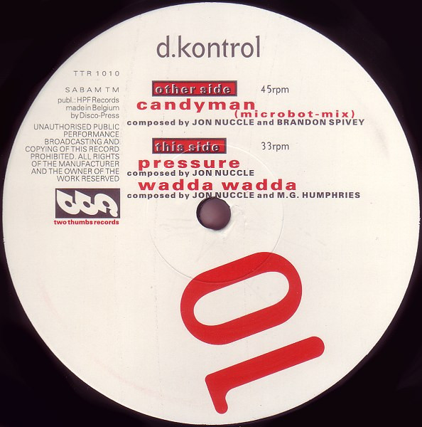 D.kontrol - Candyman | Two Thumbs (TTR 1010) - 4