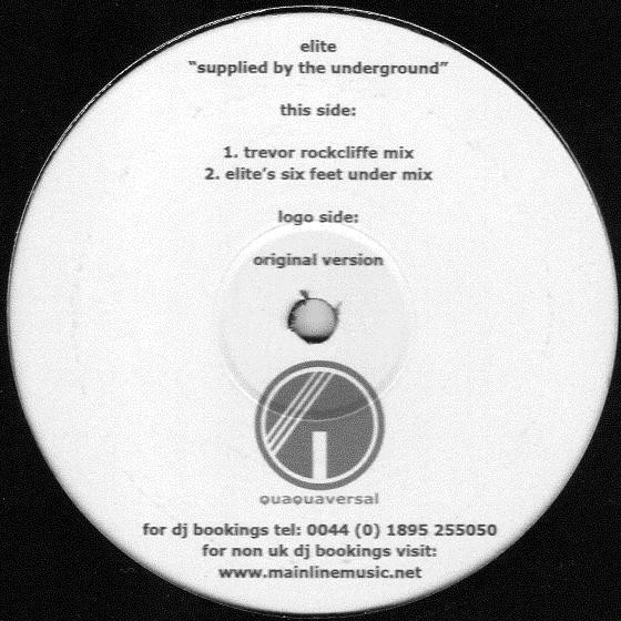Elite - Supplied By The Underground | Quaquaversal (QVA 001)