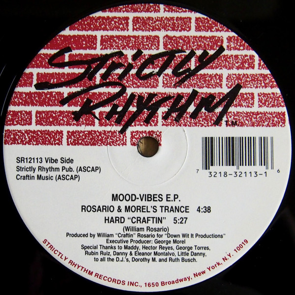 Mood-Vibes - Mood-Vibes E.P. | Strictly Rhythm (SR12113)