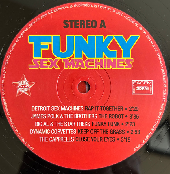 Various - Funky Sex Machines | Soul Patrol Records (SPLP 10125) - 3