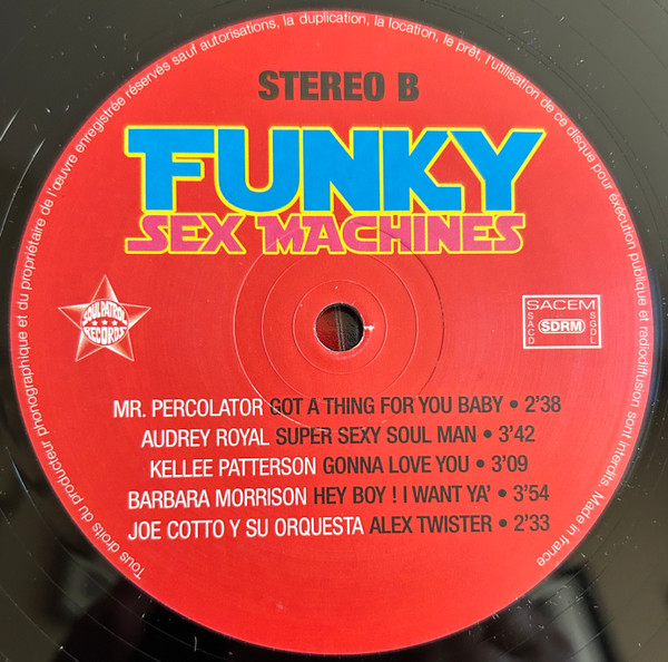 Various - Funky Sex Machines | Soul Patrol Records (SPLP 10125) - 4