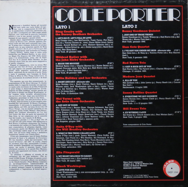 Various - Cole Porter | Musica Jazz (2MJP 1044) - 2