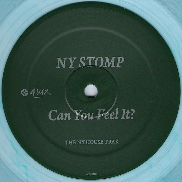 NY Stomp - Can You Feel It? (Re-Cut) (Bottle Green Transparent Vinyl) | 4 Lux (4LUX1801) NY Stomp - Can You Feel It? (Re-Cut) (Bottle Green Transparent Vinyl) | 4 Lux (4LUX1801)