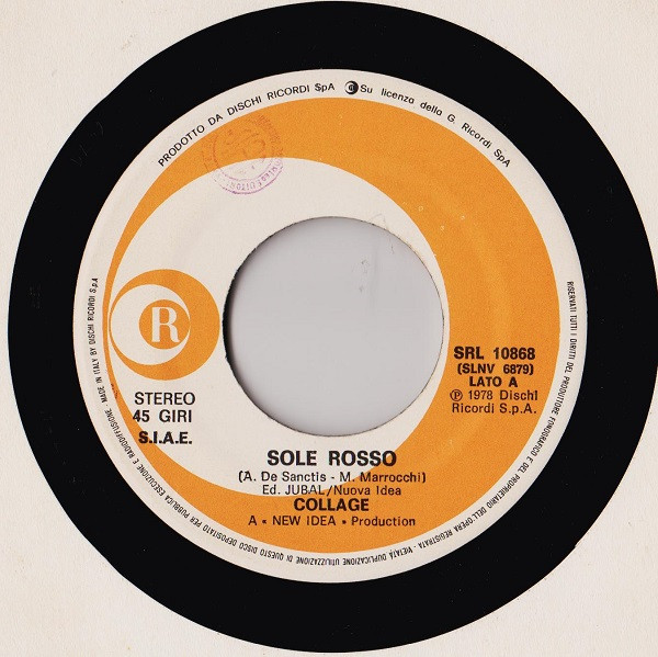 Collage - Sole Rosso | Ricordi (SRL 10868) - 3