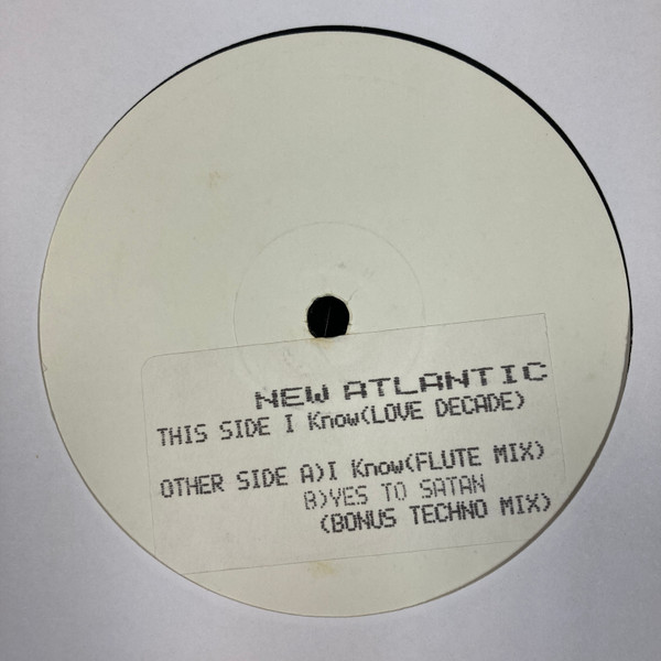 New Atlantic - I Know | 3 Beat Music (3BTT-1) - main