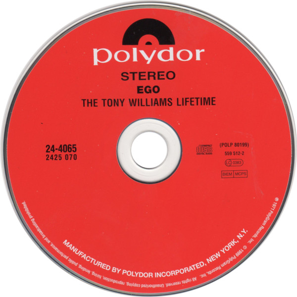 The Tony Williams Lifetime - Ego | Verve Records (559 512-2) - 3 The Tony Williams Lifetime - Ego | Verve Records (559 512-2) - 3