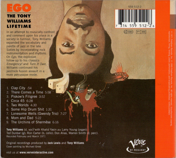 The Tony Williams Lifetime - Ego | Verve Records (559 512-2) - 2 The Tony Williams Lifetime - Ego | Verve Records (559 512-2) - 2