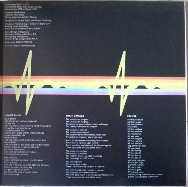 Pink Floyd - The Dark Side Of The Moon | Harvest (068-1052491) - 3