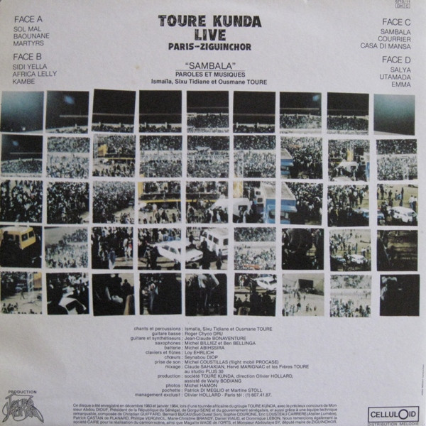 Touré Kunda - Live Paris-Ziguinchor | Celluloid (6710/11) - 4