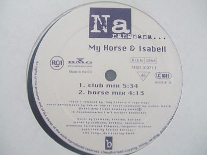My Horse & Isabell - Nanananana... | RCA (74321 31371 1)