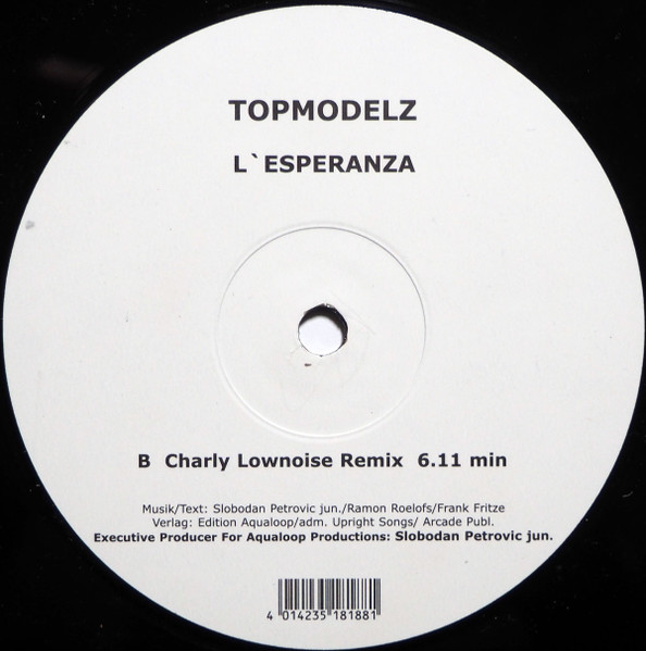 Topmodelz - L'Esperanza | Aqualoop Records (aql 016-r) - 2 Topmodelz - L'Esperanza | Aqualoop Records (aql 016-r) - 2