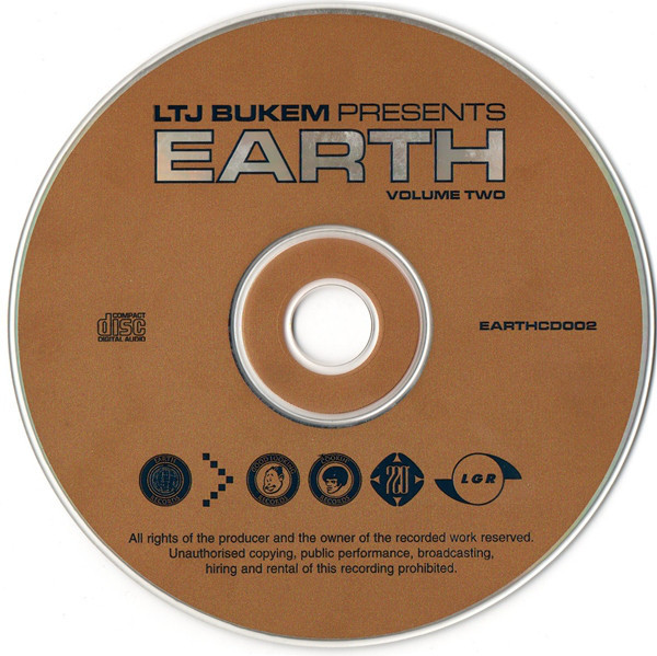 LTJ Bukem - Earth Volume Two | Earth (EARTHCD002) - 3 LTJ Bukem - Earth Volume Two | Earth (EARTHCD002) - 3