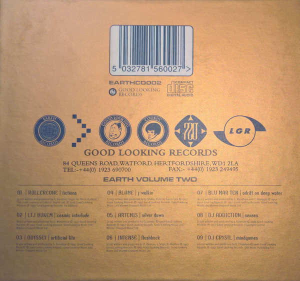 LTJ Bukem - Earth Volume Two | Earth (EARTHCD002) - 2 LTJ Bukem - Earth Volume Two | Earth (EARTHCD002) - 2