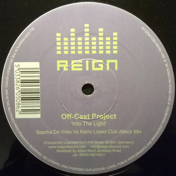 Off-Cast Project - Into The Light | Reign Of Sound (RRV010614001) - main