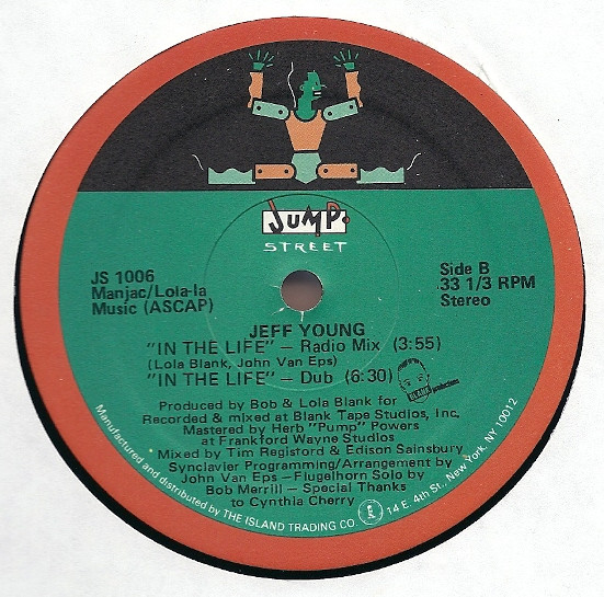 Jeff Young - In The Life | Jump Street Records (JS 1006) Jeff Young - In The Life | Jump Street Records (JS 1006)