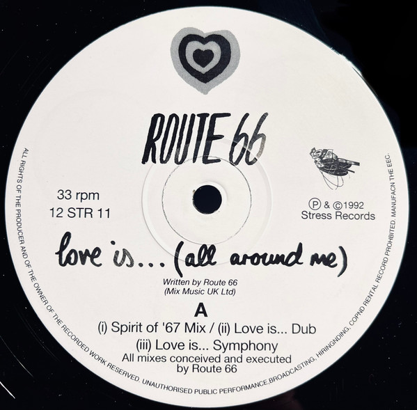 Route 66 - Love Is... (All Around Me)... | Stress Records (12 STR 11) - 3 Route 66 - Love Is... (All Around Me)... | Stress Records (12 STR 11) - 3