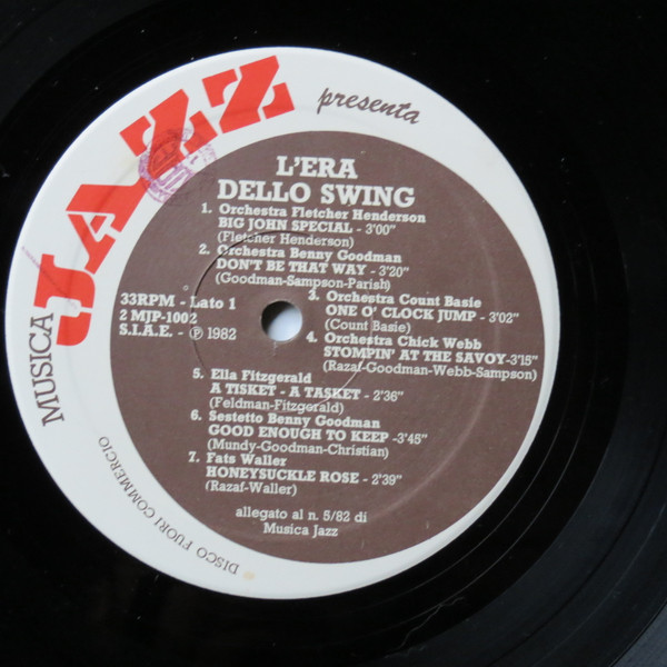 Various - L'Era Dello Swing | Musica Jazz (2MJP 1002) - 3