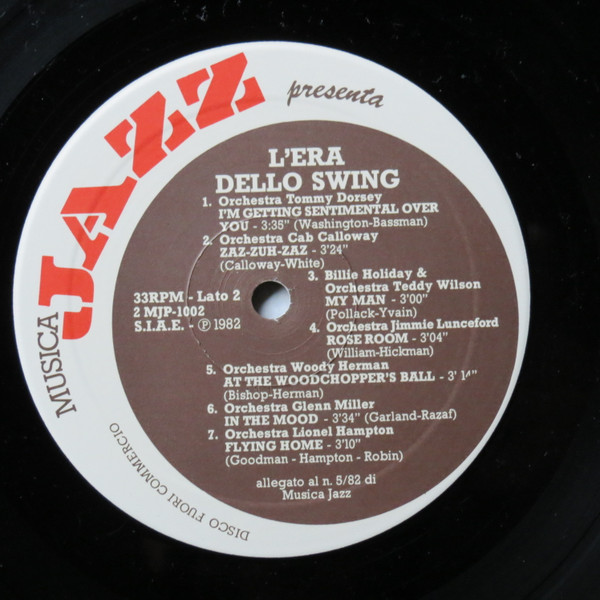 Various - L'Era Dello Swing | Musica Jazz (2MJP 1002) - 4